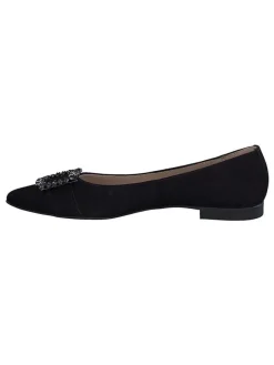 Leder-Ballerinas in Schwarz>Paul Green Hot