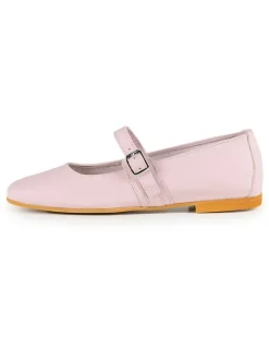 Leder-Ballerinas "Amanata" in Rosa>Anna Morellini New