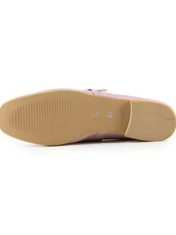Leder-Ballerinas 