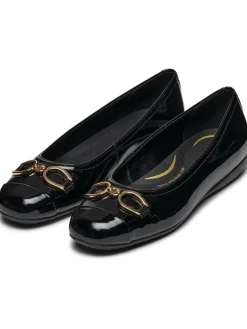 Leder-Ballerinas 