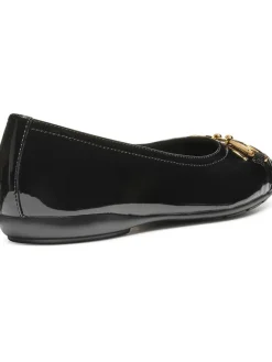 Leder-Ballerinas 