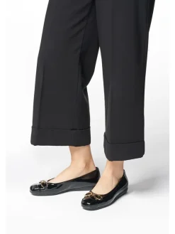 Leder-Ballerinas 