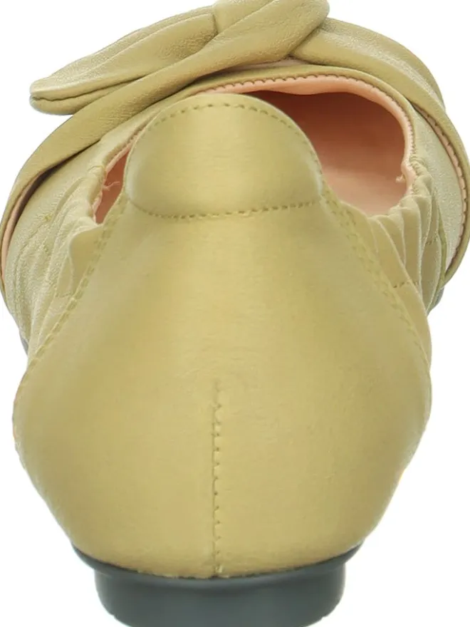 Think! Ballerinas^Leder-Ballerinas "Balla" in Gelb