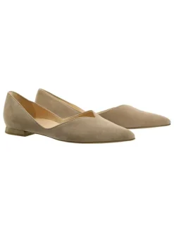 Högl Ballerinas^Leder-Ballerinas "Basic" in Beige
