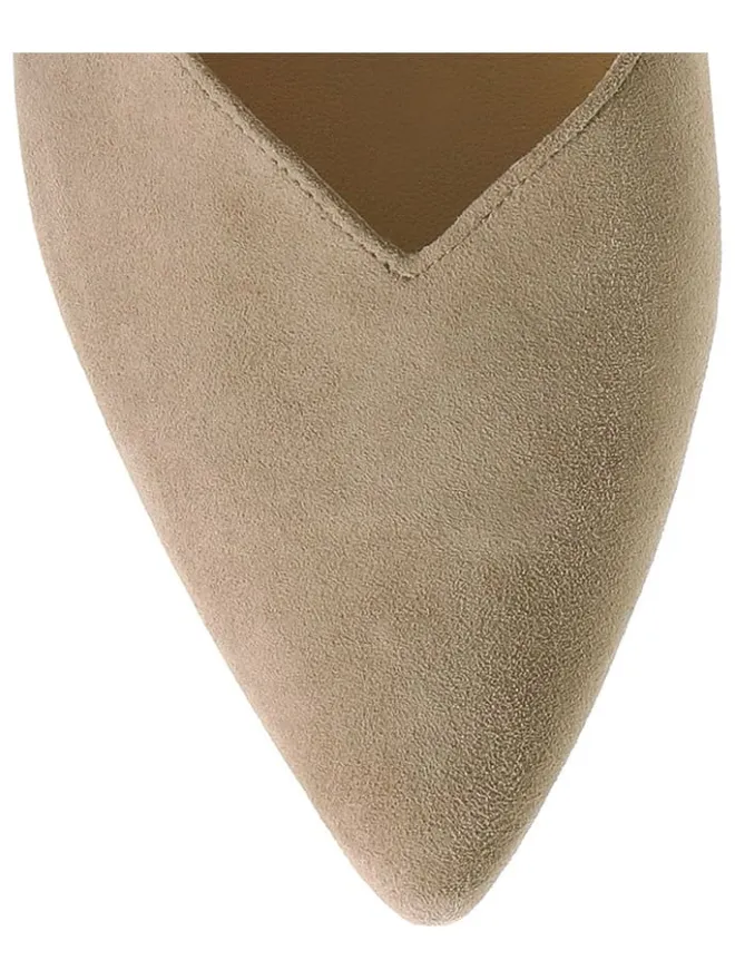 Högl Ballerinas^Leder-Ballerinas "Basic" in Beige