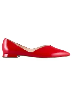 Högl Ballerinas^Leder-Ballerinas "Basic" in Rot