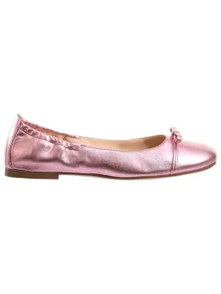Leder-Ballerinas "Betty" in Rosa>Högl New