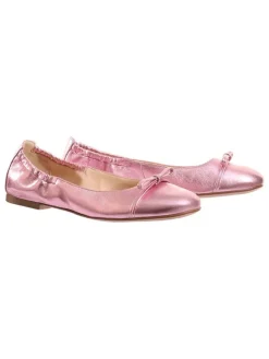 Leder-Ballerinas "Betty" in Rosa>Högl New