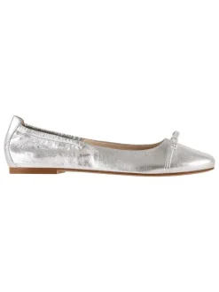 Högl Ballerinas^Leder-Ballerinas "Betty" in Silber