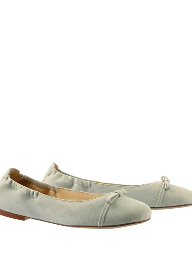 Leder-Ballerinas "Betty" in Hellblau>Högl Online