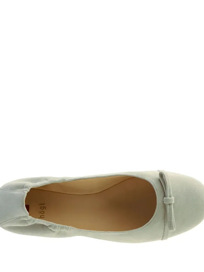 Leder-Ballerinas "Betty" in Hellblau>Högl Online