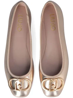 Leder-Ballerinas 