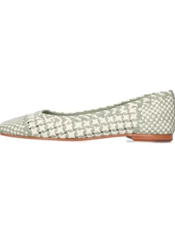 MELVIN & HAMILTON Ballerinas^Leder-Ballerinas "Elyssa 1" in Weiß/ Salbei