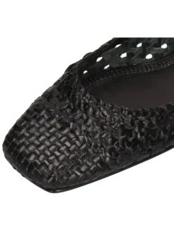 Leder-Ballerinas 