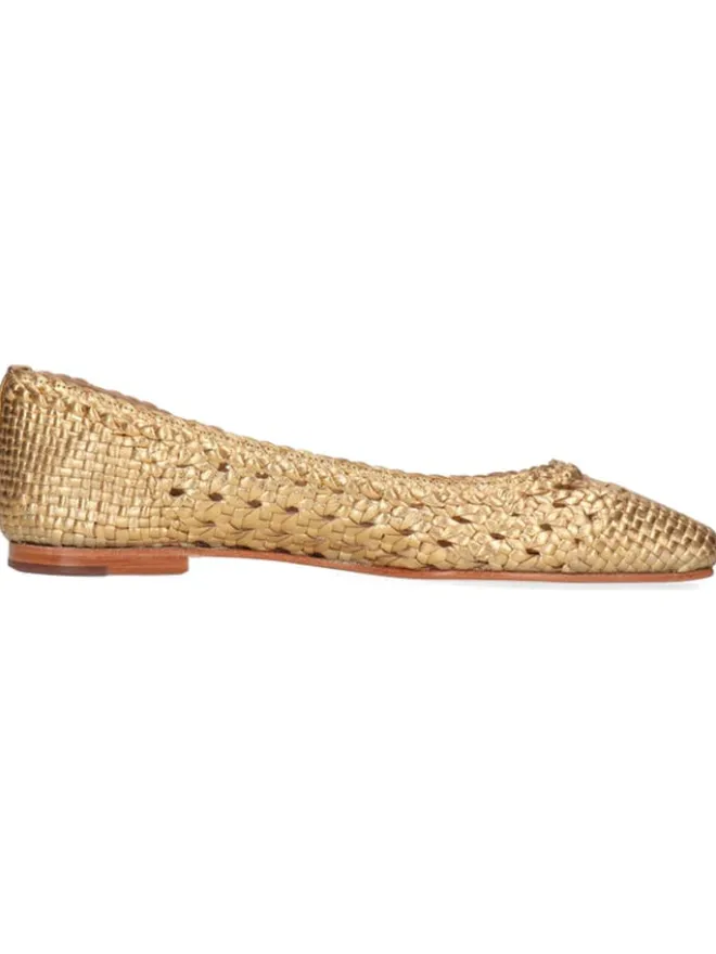 MELVIN & HAMILTON Ballerinas^Leder-Ballerinas "Elyssa 1" in Gold