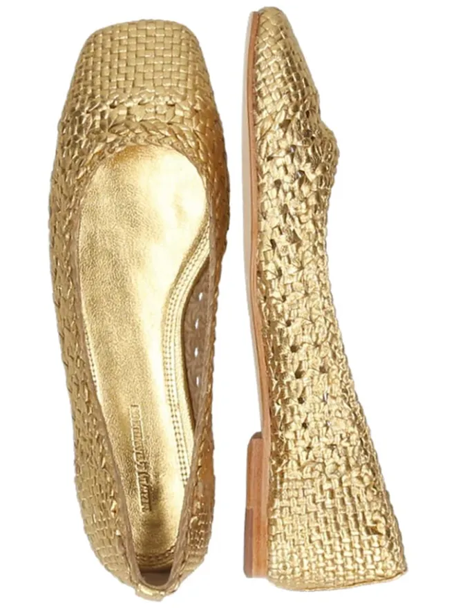 MELVIN & HAMILTON Ballerinas^Leder-Ballerinas "Elyssa 1" in Gold