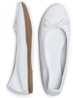 Leder-Ballerinas 