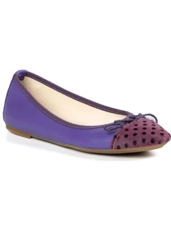 Leder-Ballerinas 