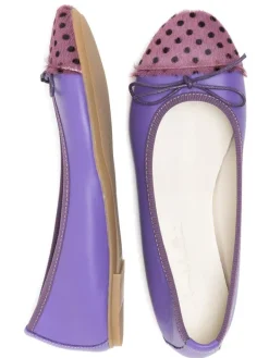 Leder-Ballerinas 