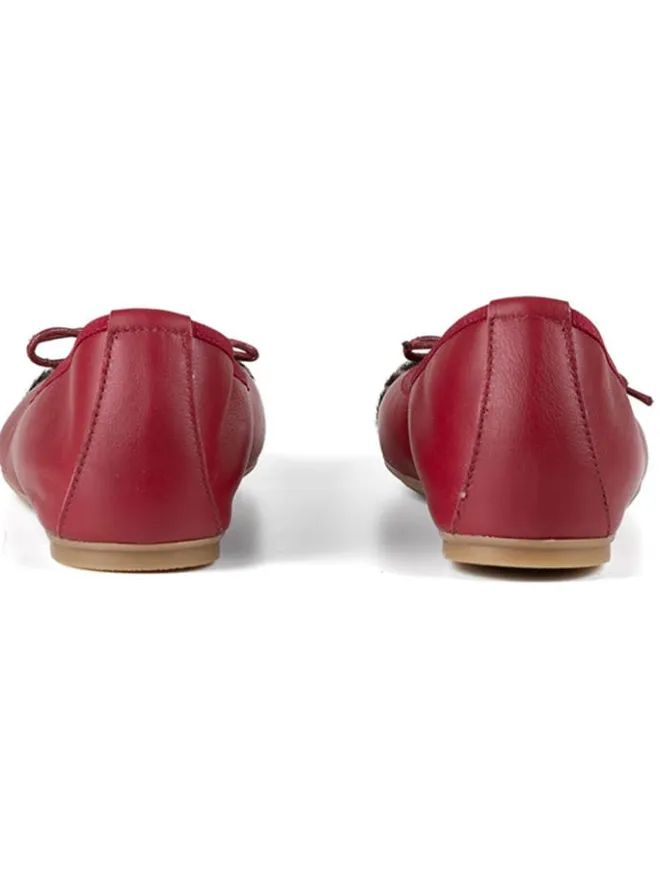 Anna Morellini Ballerinas^Leder-Ballerinas "Fabella" in Rot