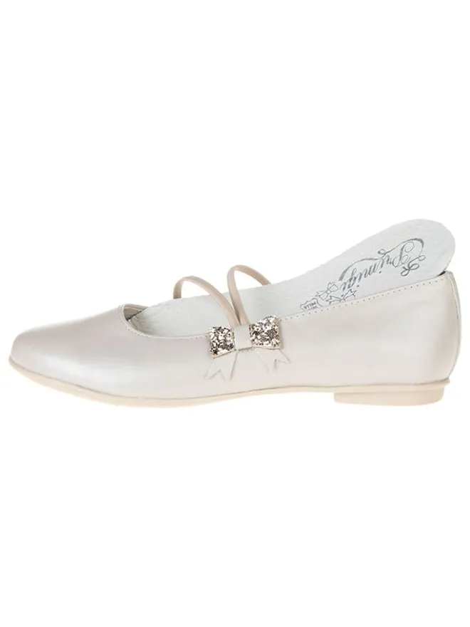 Primigi Ballerinas^Leder-Ballerinas "Fantasy party" in Creme