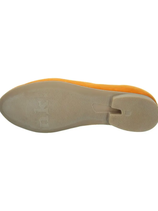 Think! Ballerinas^Leder-Ballerinas "Guad2" in Orange