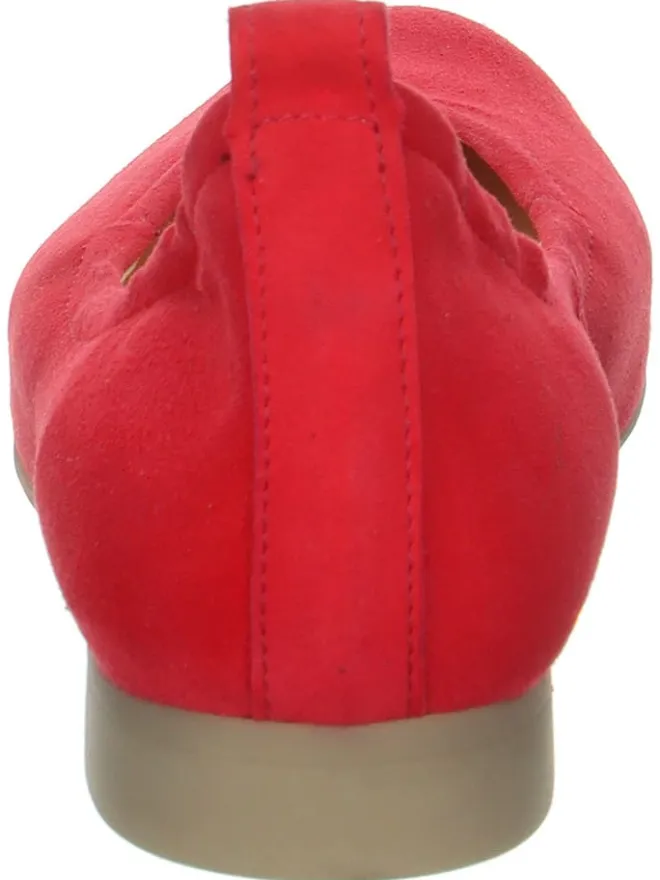 Leder-Ballerinas "Guad2" in Rot>Think! Online