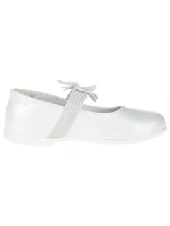 Leder-Ballerinas "Happy dance" in Weiß>Primigi Best