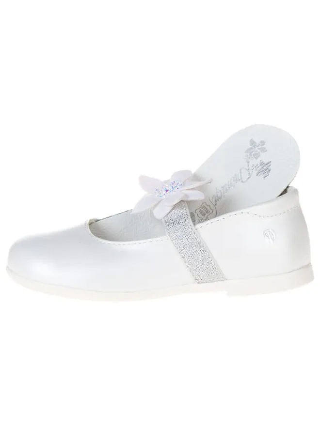 Leder-Ballerinas "Happy dance" in Weiß>Primigi Best