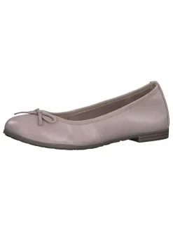 Leder-Ballerinas in Altrosa>Marco Tozzi Online