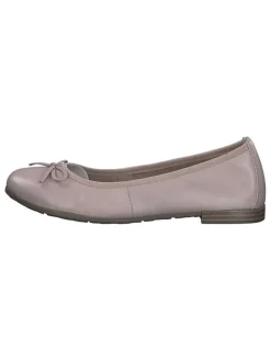 Leder-Ballerinas in Altrosa>Marco Tozzi Online