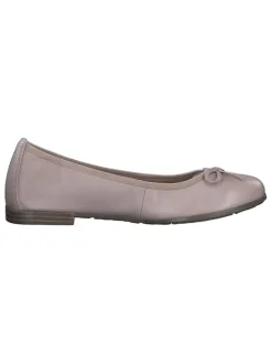 Leder-Ballerinas in Altrosa><noscript><img width=