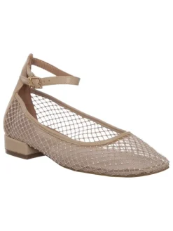 Leder-Ballerinas in Beige>Patrizia Pepe Discount