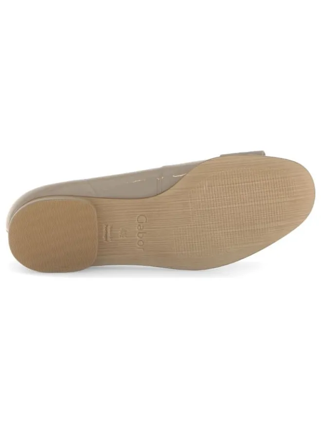Leder-Ballerinas in Beige>Gabor Sale