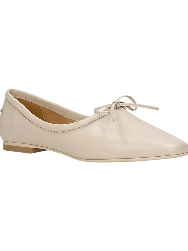 Leder-Ballerinas in Beige>Wojas Online