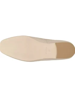 Leder-Ballerinas in Beige><noscript><img width=