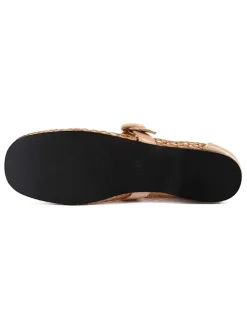 loft37 Ballerinas^Leder-Ballerinas in Beige