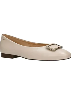 Leder-Ballerinas in Beige>Wojas Sale