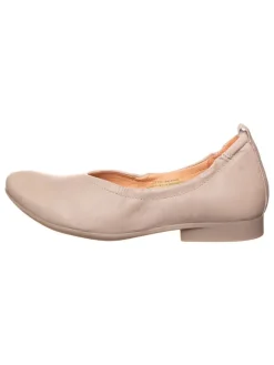 Leder-Ballerinas in Beige>Think! Best