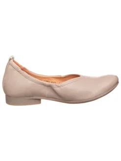 Leder-Ballerinas in Beige>Think! Best