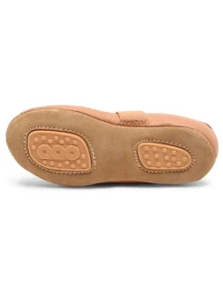Leder-Ballerinas in Beige><noscript><img width=