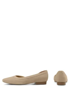 LaShoe Ballerinas^Leder-Ballerinas in Beige