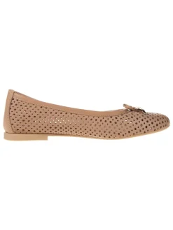Wojas Ballerinas^Leder-Ballerinas in Beige