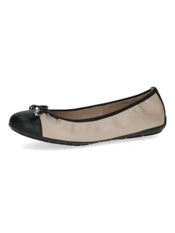 Caprice Ballerinas^Leder-Ballerinas in Beige