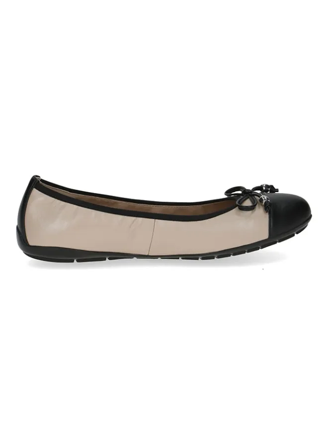 Caprice Ballerinas^Leder-Ballerinas in Beige