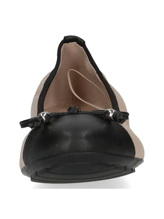 Caprice Ballerinas^Leder-Ballerinas in Beige