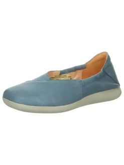 Leder-Ballerinas in Blau>Think! Discount