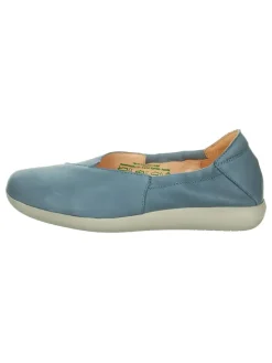 Leder-Ballerinas in Blau>Think! Discount