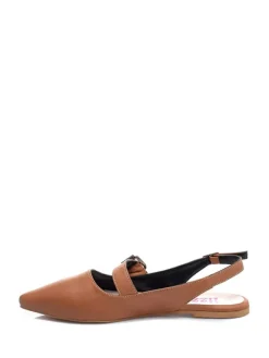 Leder-Ballerinas in Braun>Lizza Shoes Outlet