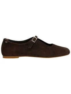 Wojas Ballerinas^Leder-Ballerinas in Braun